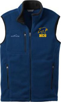 Eddie Bauer Fleece Vest, River Blue